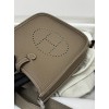 mini Evelyn 18/大象灰/Étoupe Grey (Étoupe)  エトゥープ トリヨンクレマンス CLEMENCE  TC シルバー金具