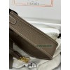 mini Evelyn 18/大象灰/Étoupe Grey (Étoupe)  エトゥープ トリヨンクレマンス CLEMENCE  TC ゴールド金具