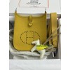 mini Evelyn 9D/琥珀黄/Jaune Ambre  ジョーヌアンブル トリヨンクレマンス CLEMENCE  TC シルバー金具