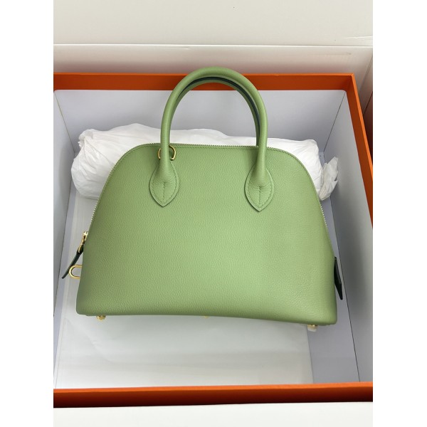 Bolide25cm 3I/牛油果绿（蟋蟀绿）/Vert Criquet  ヴェールクリケット evercolor ゴールド金具
