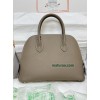 Bolide 25cm 18/大象灰/Étoupe Grey (Étoupe)  エトゥープ フランス輸入素材 ヴォーエプソン Epsom シルバー金具