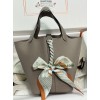 ピコタン 18cm Picotin 18CM M8/沥青灰/Gris Asphalt  グリアスファルト フランス輸入素材トリヨンクレマンス CLEMENCE  TC シルバー金具