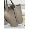 ピコタン 18cm Picotin 18CM M8/沥青灰/Gris Asphalt  グリアスファルト フランス輸入素材トリヨンクレマンス CLEMENCE  TC シルバー金具