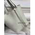 ピコタン 18cm Picotin 18CM 0S气泡绿 vertdeau ヴェールフィズ  Hermes Vert fizz フランス輸入素材トリヨンクレマンス CLEMENCE  TC シルバー金具