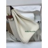 birkin 25cm I2/奶油白/Nata ナタ シルバー金具