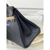 birkin 25cm 2Z/午夜蓝 夜空蓝 Blue nuit ブルーニュイ フランス輸入素材 スイフト swift