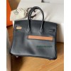 birkin 25cm  2Z/午夜蓝 夜空蓝 Blue nuit ブルーニュイ フランス輸入素材 スイフト swift