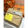 birkin 30cm  0M/Chai （奶茶色）玛萨拉茶色 チャイ フランス輸入素材 スイフト swift