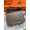 Geta 8C/大象灰/Elephant Grey グリエレファント ゴールド金具 フランス輸入素材 シェブルミゾル Chevre