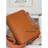 Geta 93/爱马仕橙/橙色/Orange  オレンジ フランス輸入素材 シェブルミゾル Chevre