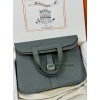 Halzan 25cm 63/杏仁绿（杏绿）/Vert Amande  ヴェールアマンド フランス輸入素材トリヨンクレマンス CLEMENCE  TC ゴールド金具