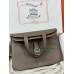 Halzan 31cm 18/大象灰/Étoupe Grey (Étoupe)  エトゥープ フランス輸入素材トリヨンクレマンス CLEMENCE  TC ゴールド金具