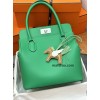 HERMÈS ミルクバッグ26/6W/薄荷绿/Menthe  ミント フランス輸入素材 スイフト swift