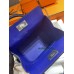 HERMÈS ミルクバッグ20cm/73/宝石蓝/Blue Saphir  ブルーサフィール フランス輸入素材 スイフト swift シルバー金具