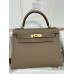 Kelly28フランス輸入素材 ヴォーエプソン Epsom ゴールド金具