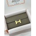 constance to go 18/大象灰/Étoupe Grey (Étoupe)  エトゥープ フランス輸入素材 ヴォーエプソン Epsom ゴールド金具
