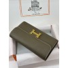 constance to go 18/大象灰/Étoupe Grey (Étoupe)  エトゥープ フランス輸入素材 ヴォーエプソン Epsom ゴールド金具