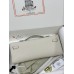 Kelly cut  31cm s  10/奶昔白/Craie  クレ シルバー金具