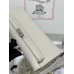 Kelly cut 31cm s 10/奶昔白/Craie クレ シルバー金具