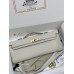 Kelly cut 31cm 10/奶昔白/Craie  クレ フランス輸入素材 スイフト swift ゴールド金具