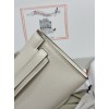 Kelly cut 31cm 10/奶昔白/Craie  クレ フランス輸入素材 スイフト swift ゴールド金具