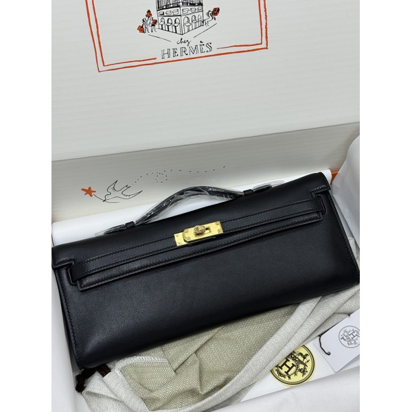 Kelly cut 31cm 89/黑色/Black (Noir) ブラック