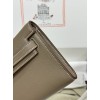 Kelly cut 31cm 18/大象灰/Étoupe Grey (Étoupe)  エトゥープ フランス輸入素材 スイフト swift シルバー金具