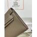 Kelly cut 31cm 18/大象灰/Étoupe Grey (Étoupe) エトゥープ フランス輸入素材 スイフト swift シルバー金具