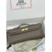 Kelly cut 31cm 18/大象灰/Étoupe Grey (Étoupe)  エトゥープ フランス輸入素材 スイフト swift ゴールド金具