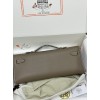 Kelly cut 31cm 18/大象灰/Étoupe Grey (Étoupe)  エトゥープ フランス輸入素材 スイフト swift ゴールド金具