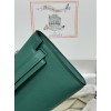 Kelly cut 31cm U4/丝绒绿/Vert Vertigo  ヴェールヴェルティゴ フランス輸入素材 スイフト swift シルバー金具