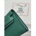 Kelly cut 31cm U4/丝绒绿/Vert Vertigo  ヴェールヴェルティゴ フランス輸入素材 スイフト swift ゴールド金具