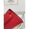 Kelly cut 31cm Q5/国旗红/中国红Rouse Casaque  ルージュカザック シルバー金具