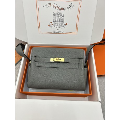 Kelly messenger 25cm 0L/ Gris Meyer 积雨云灰  グリメイヤー