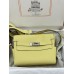 Kelly messenger 25cm 1Z/小鸡黄/Jaune Poussin ジョーヌプッサン シルバー金具