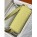 Kelly messenger 25cm 1Z/小鸡黄/Jaune Poussin ジョーヌプッサン シルバー金具