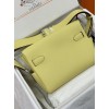 Kelly messenger 25cm 1Z/小鸡黄/Jaune Poussin  ジョーヌプッサン シルバー金具