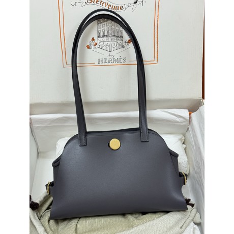 Tablier Sellier 85/石板灰/Ardoise  アルドワーズ ゴールド金具 26x16x9
