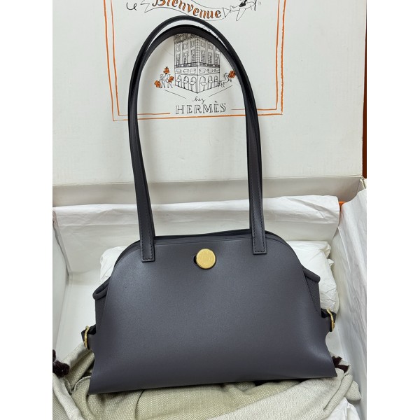 Tablier Sellier 85/石板灰/Ardoise  アルドワーズ ゴールド金具 26x16x9
