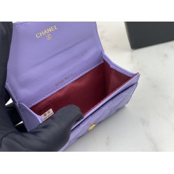 AP0214シャネル 財布 サイズ：7.5 x11.3x2.1cm