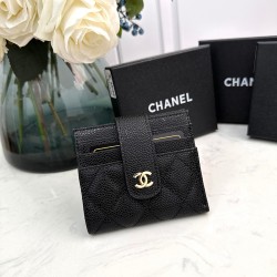 8002シャネル 財布 サイズ：19x10 cm