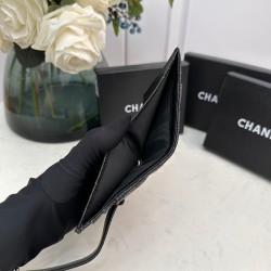8002シャネル 財布 サイズ：19x10 cm