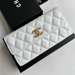 8002シャネル 財布 サイズ：19x10 cm