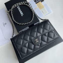 A50076シャネル 財布 サイズ：18x10.5x3.5cm