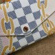 N40482 Sarah Wallet Damier Azurヴィトン財布19 x 10.5 x 2cm N40482 Sarah Wallet Damier Azurヴィトン財布19 x 10.5 x 2cm