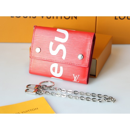 M64212 Supremeヴィトン財布12x10cm M64212 Supremeヴィトン財布12x10cm