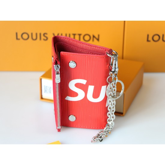 M64212 Supremeヴィトン財布12x10cm M64212 Supremeヴィトン財布12x10cm