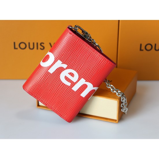 M64212 Supremeヴィトン財布12x10cm M64212 Supremeヴィトン財布12x10cm
