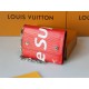 M64212 Supremeヴィトン財布12x10cm M64212 Supremeヴィトン財布12x10cm