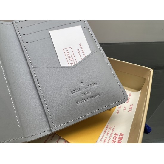 M60502 2022 Multiple 钱夹以 Monogram Shadowヴィトン財布7.5x10x1.5cm M60502 2022 Multiple 钱夹以 Monogram Shadowヴィトン財布7.5x10x1.5cm